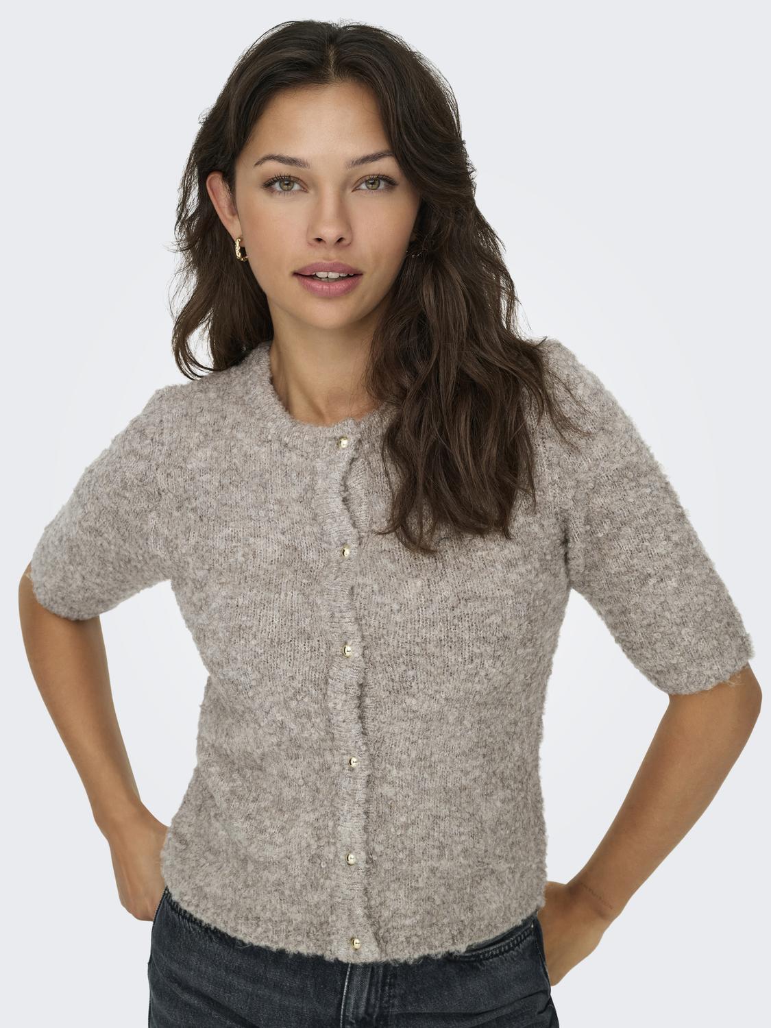 ONLY CILLE SS O-NECK CARDIGAN