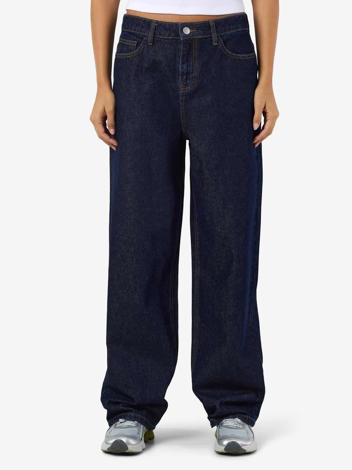 NOISY MAY ALEXA MW LOOSE JEANS AZ386DB NOOS
