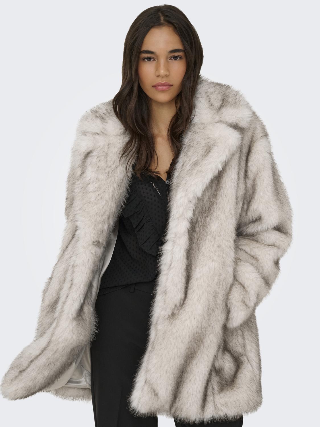 ONLY DAWN LIFE FAUX FUR COAT