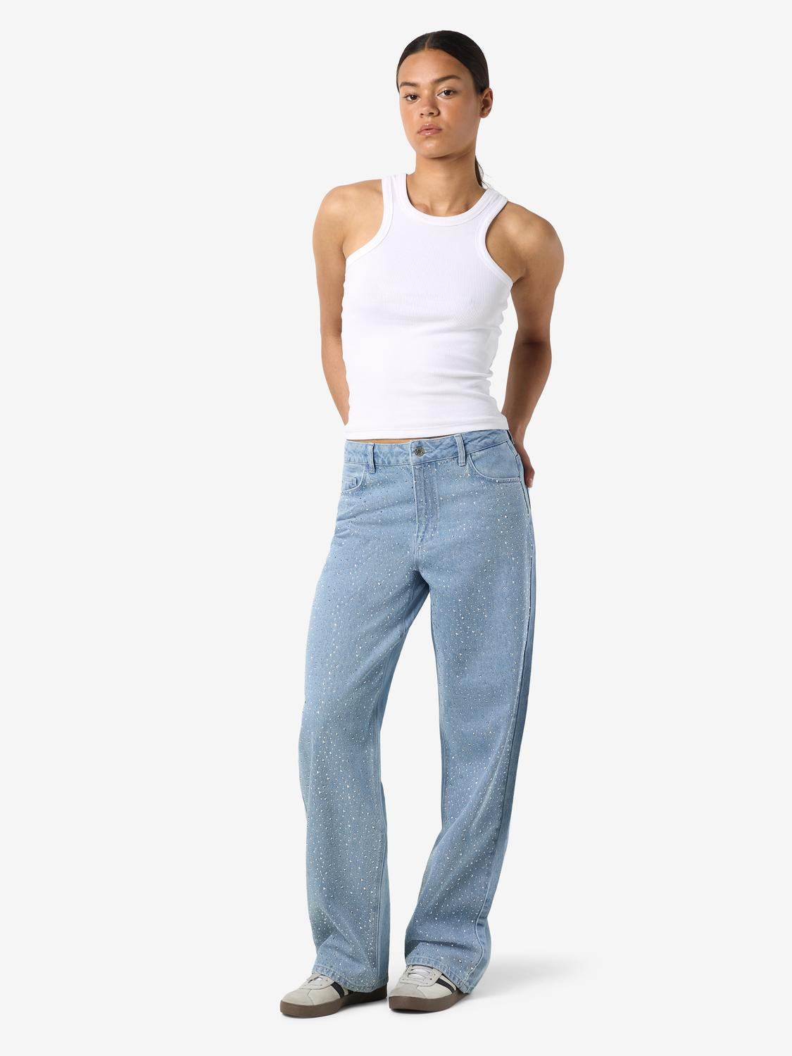 NOISY MAY JANNEL HW LOOSE JEANS