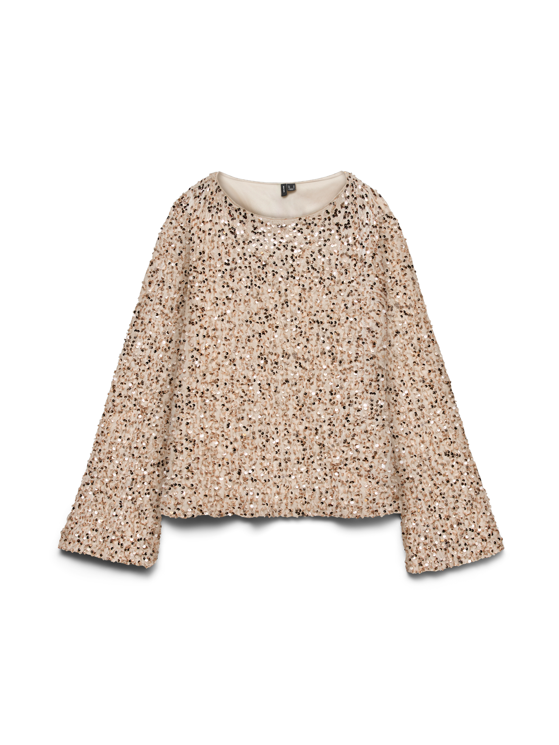VERO MODA, VMBELLA LS BOATNECK SQ TOP
