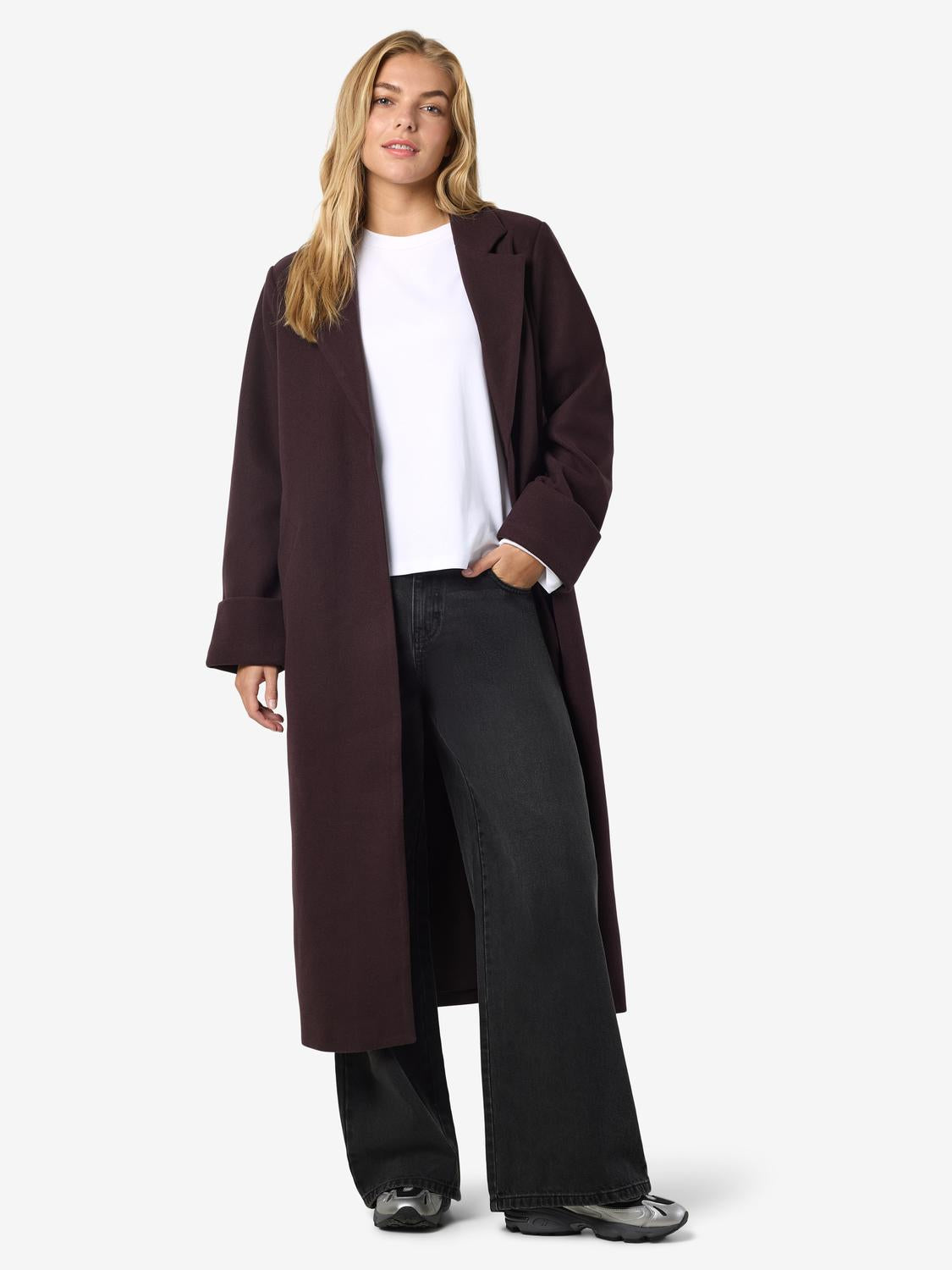 NOISY MAY CADDY L/S LONG COAT NOOS