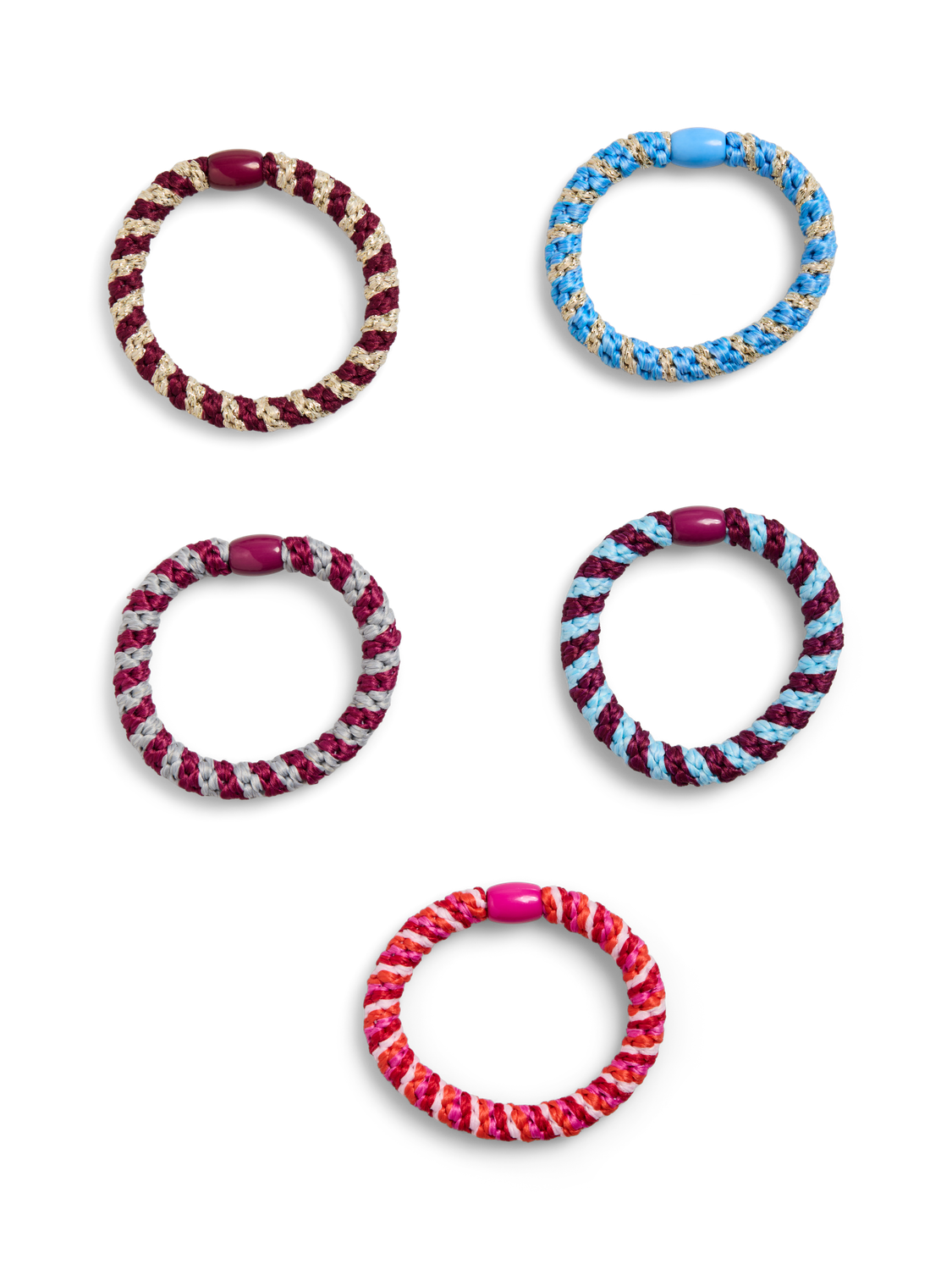 PIECES JASMINA HAIR ELASTIC 5-PACK
