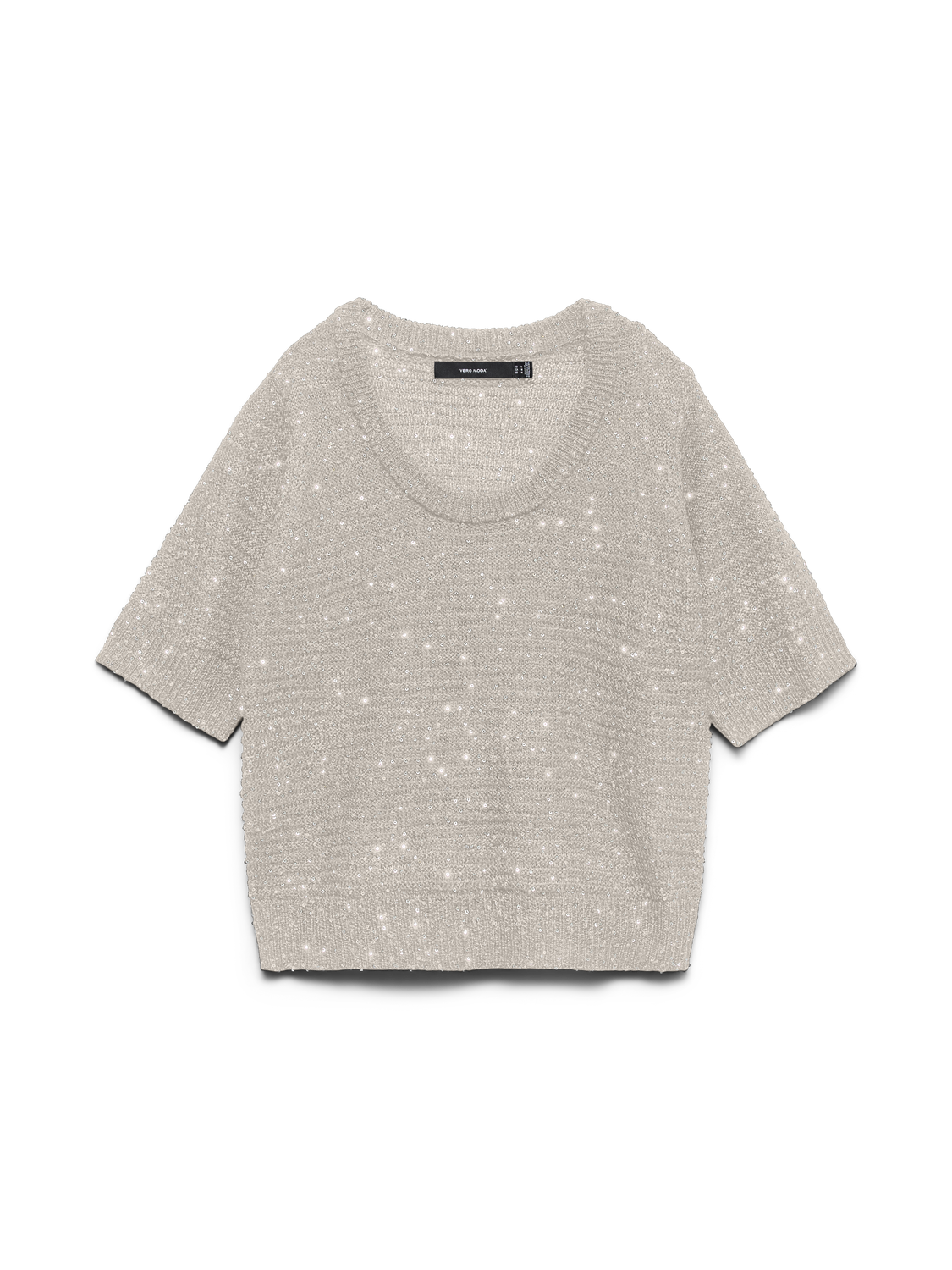 VERO MODA LEILANI STITCH 2/4 U-NECK PULLOVER