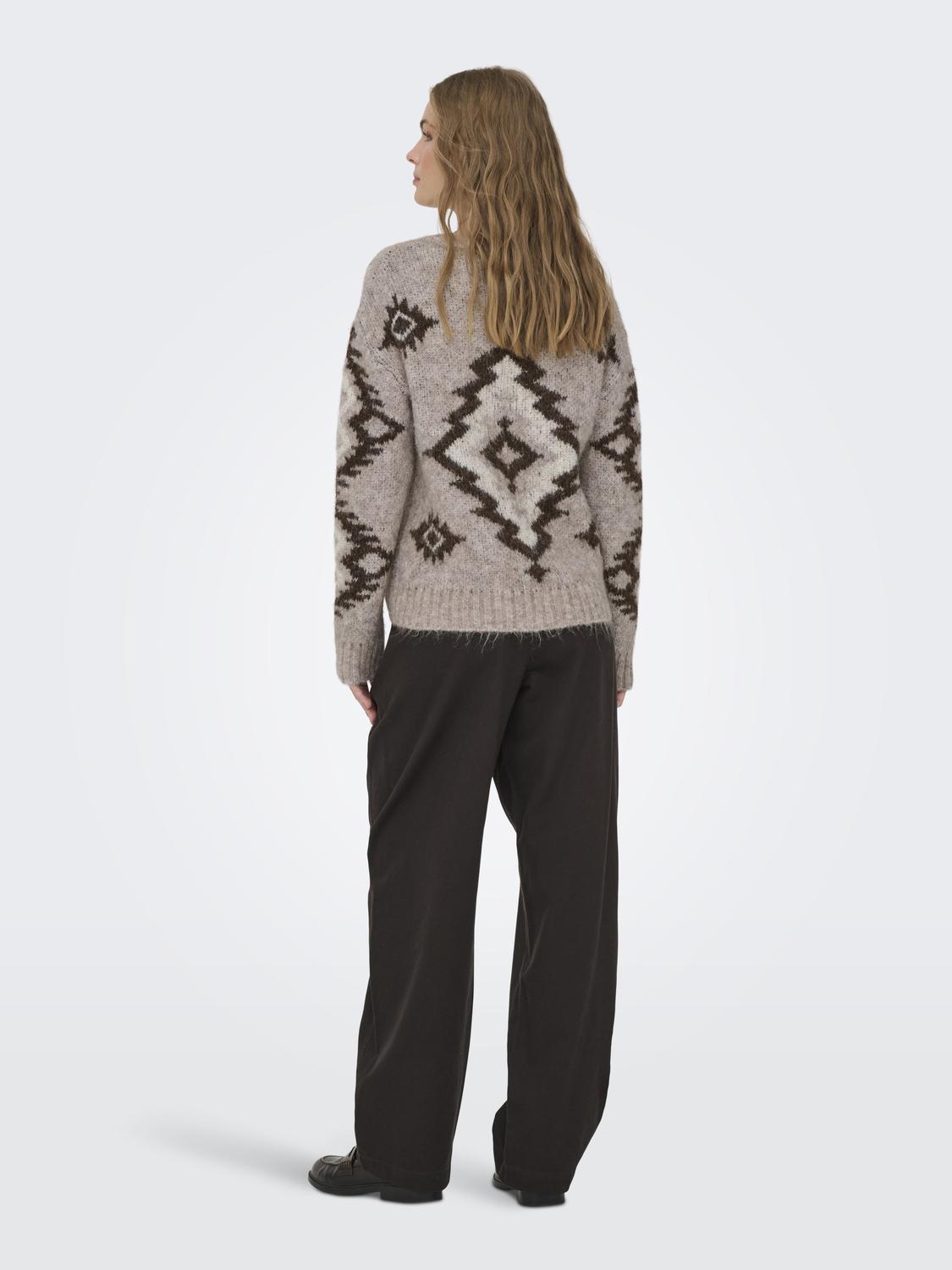 ONLY LAZU LS JQ O-NECK CC KNT