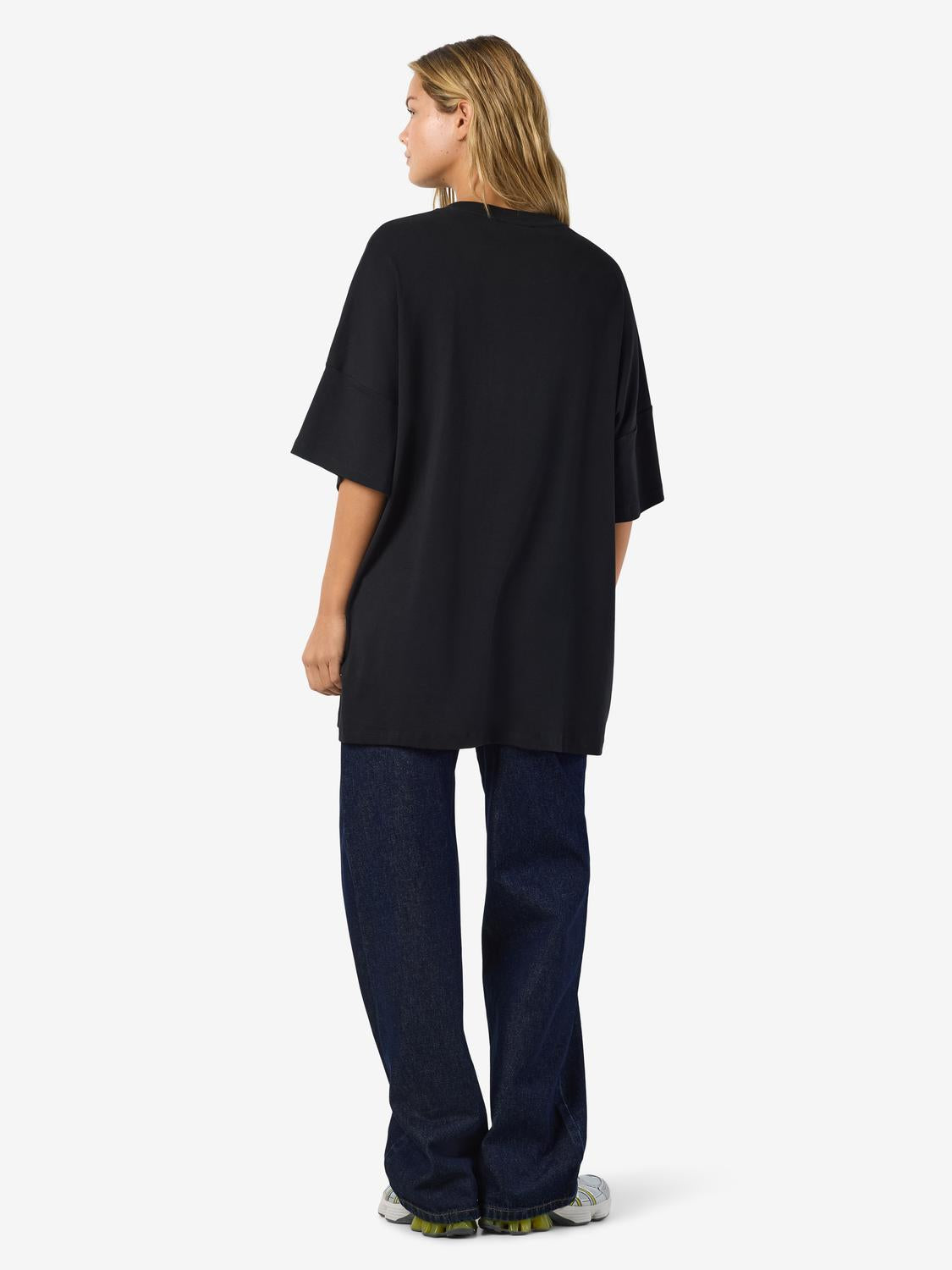 NOISY MAY MOCCA 2/4 BOXY TEE DRESS