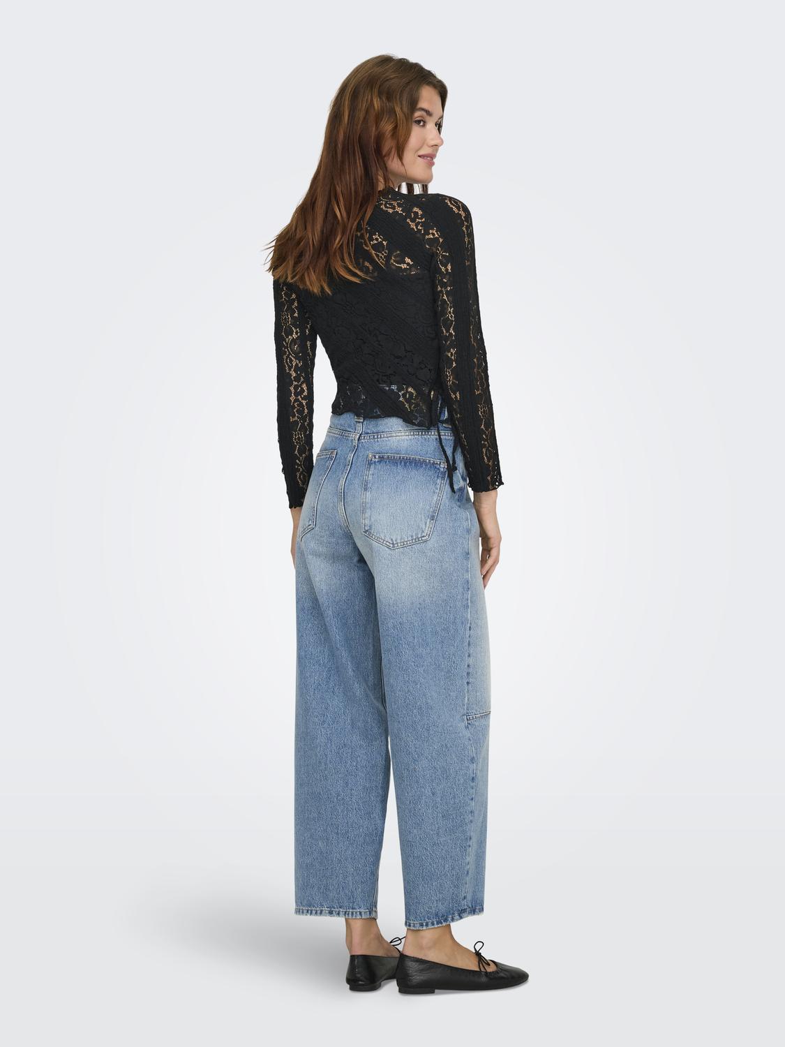 ONLY IRENE L/S MOCKNECK TOP