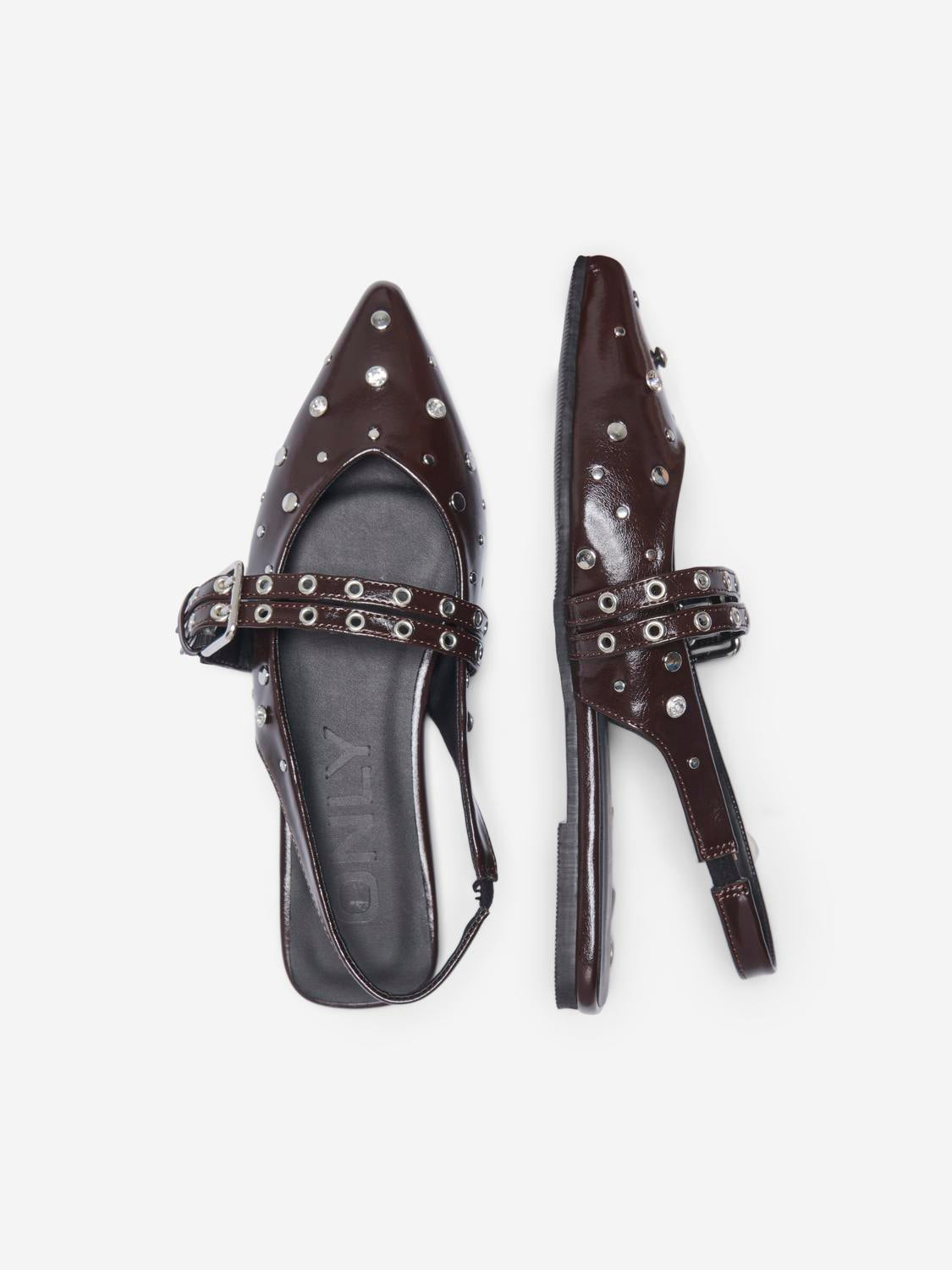 ONLY SHOES AURA-5 PU SLINGBACK BUCKLE BALLARINA