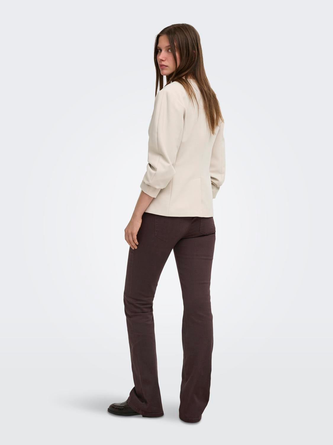 ONLY BLUSH MID FLARED COLOUR PANT PNT NOOS