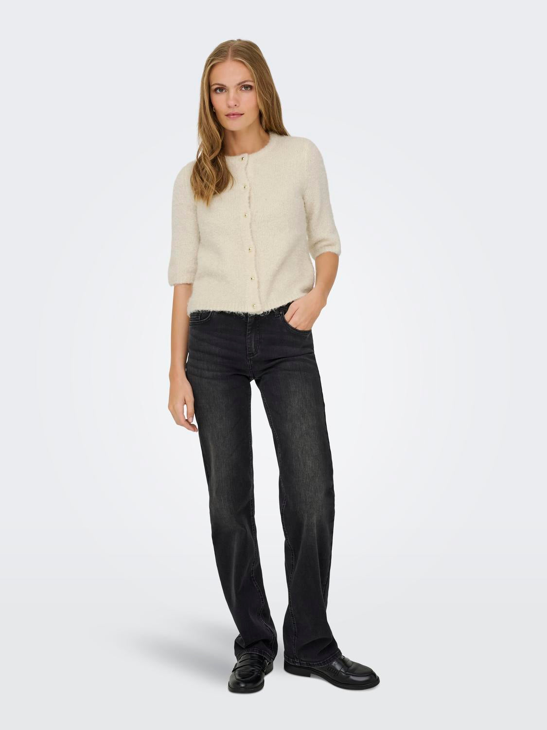 ONLY CILLE SS O-NECK CARDIGAN