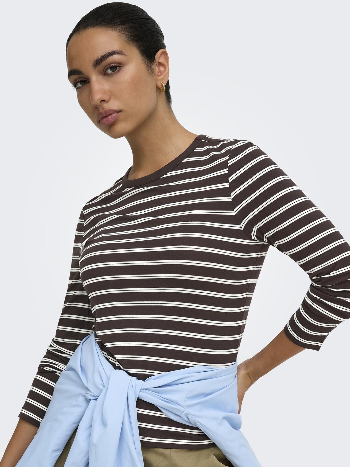 ONLY NINA L/S AOP TOP
