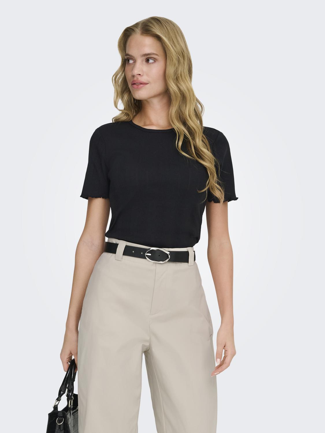 ONLY TENNA O-NECK S/S TOP