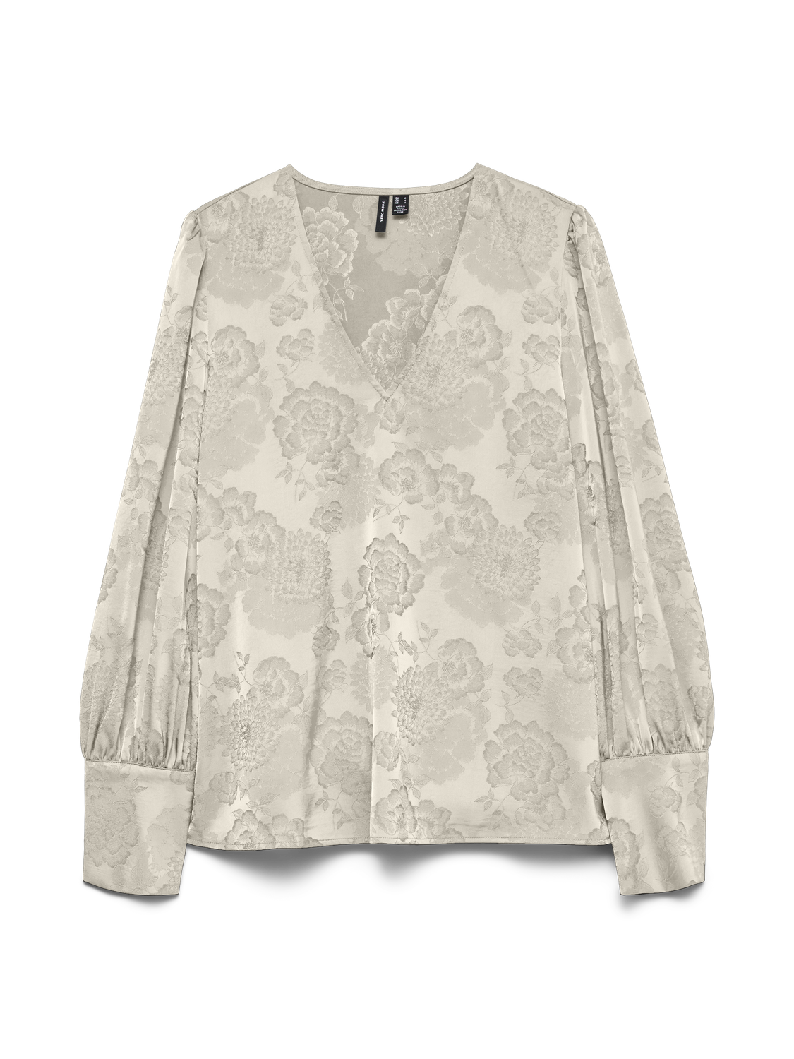 VERO MODA KIRA LS V-NECK TOP