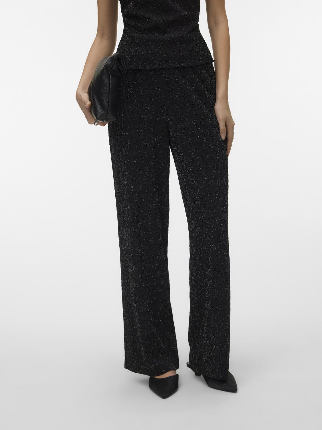 VERO MODA KALI HW STRAIGHT PANTS LX JRS