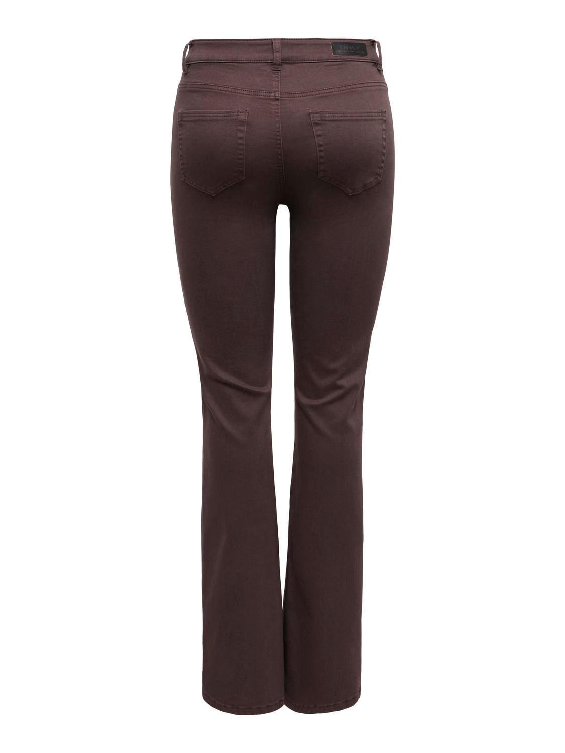 ONLY BLUSH MID FLARED COLOUR PANT PNT NOOS