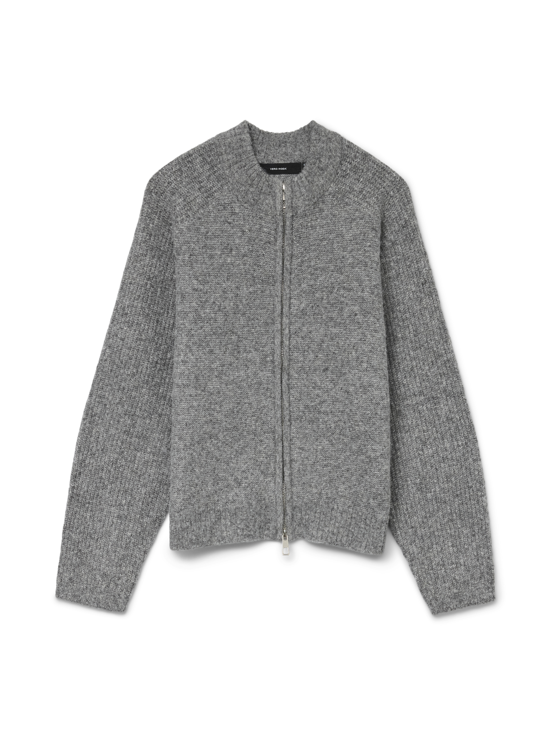 VERO MODA BANG LS HIGH NECK ZIP CARDIGAN
