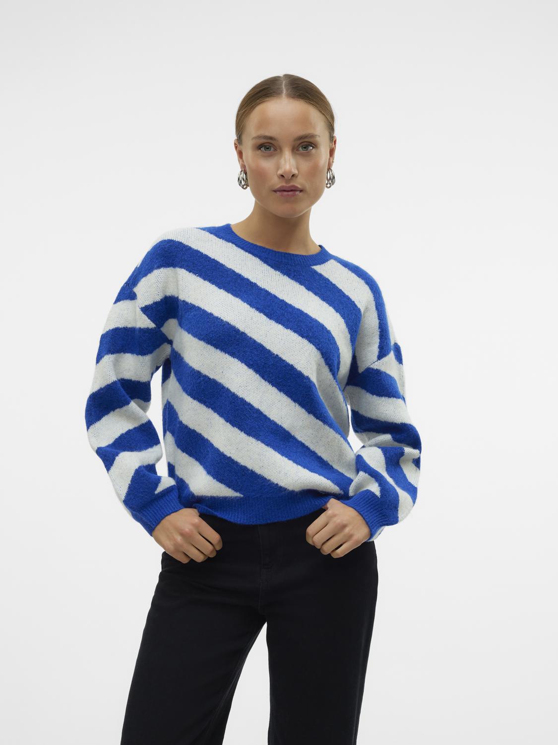 VERO MODA LARA LS O-NECK PULLOVER BOO REP