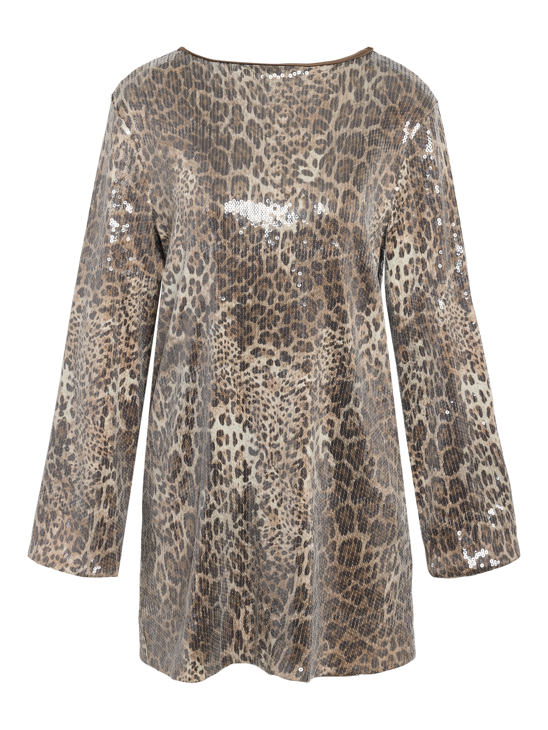 NOISY MAU JESSY L/S MINI SEQUINDRESS