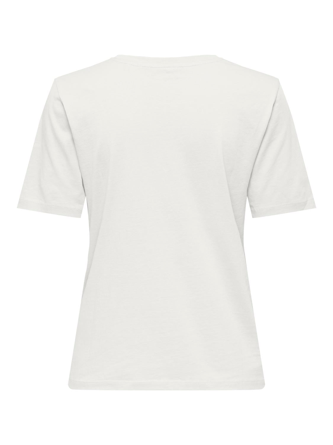 ONLY HAPPY S/S O-NECK TEE