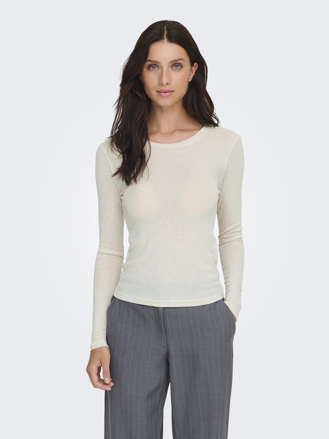 ONLY ALBERTE L/S O-NECK TOP