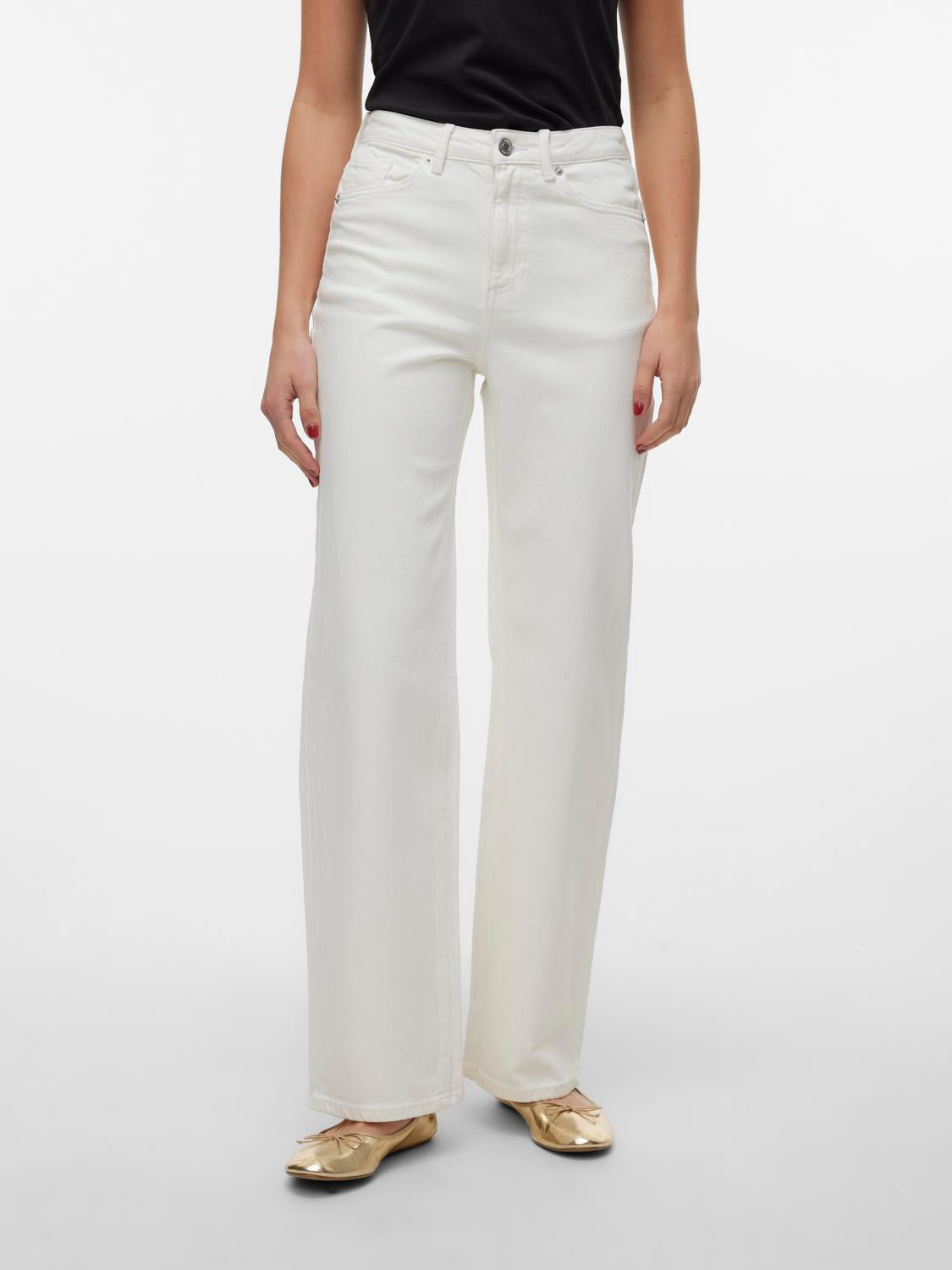 VERO MODA TESSA HR WIDE JEANS COLOR
