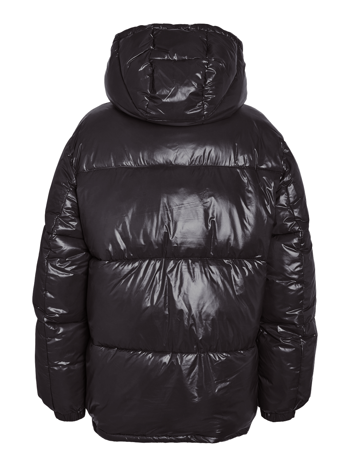 NOISY MAY ALLIE SHINY HOOD LONG JACKET