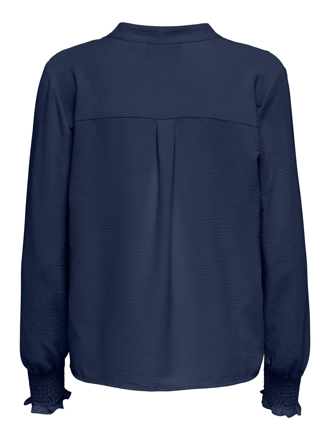 ONLY METTE V-NECK LS SMOCK TOP