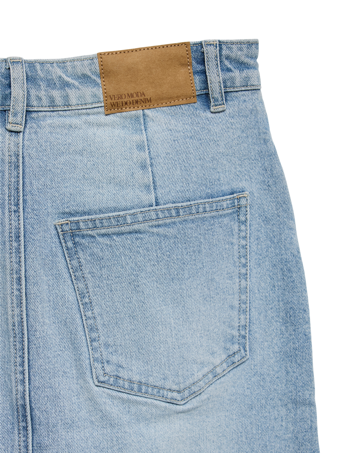 VERO MODA VERI HR CALF DENIM SKIRT