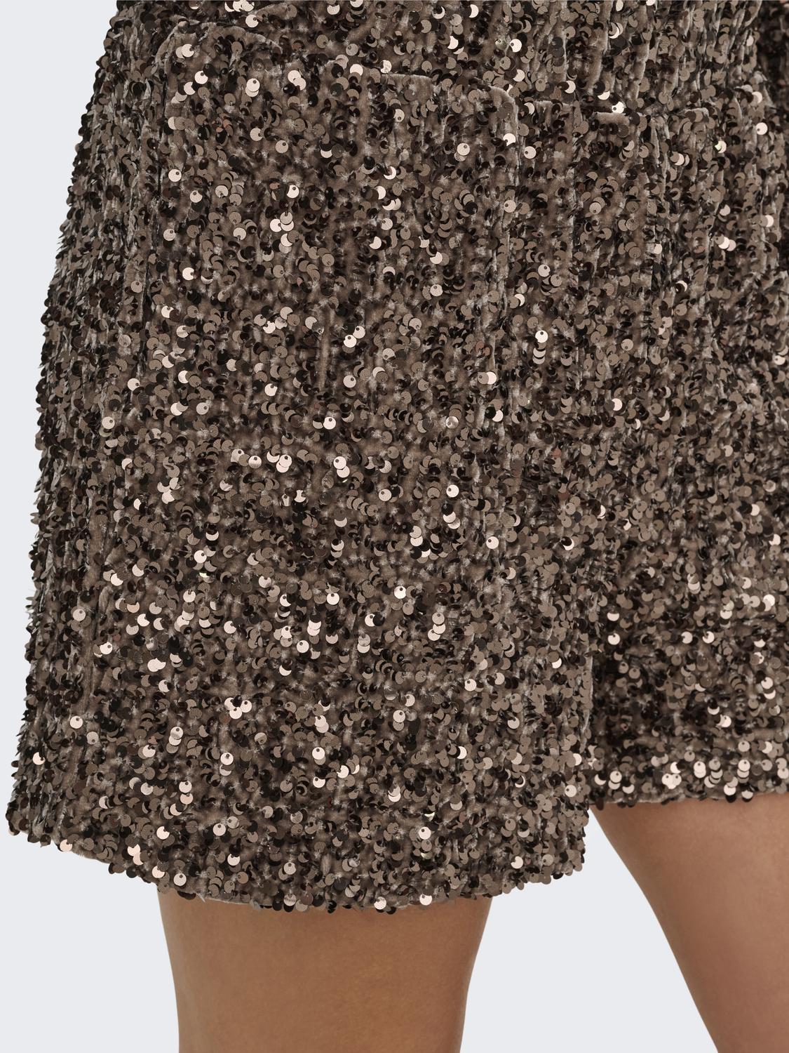 ONLY CONFIDENCE NEW SEQUINS SHORTS JRS
