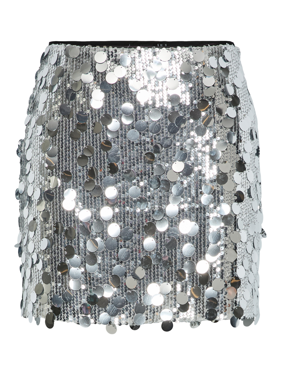 PIECES MALOU SEQUIN MW MINI SKIRT
