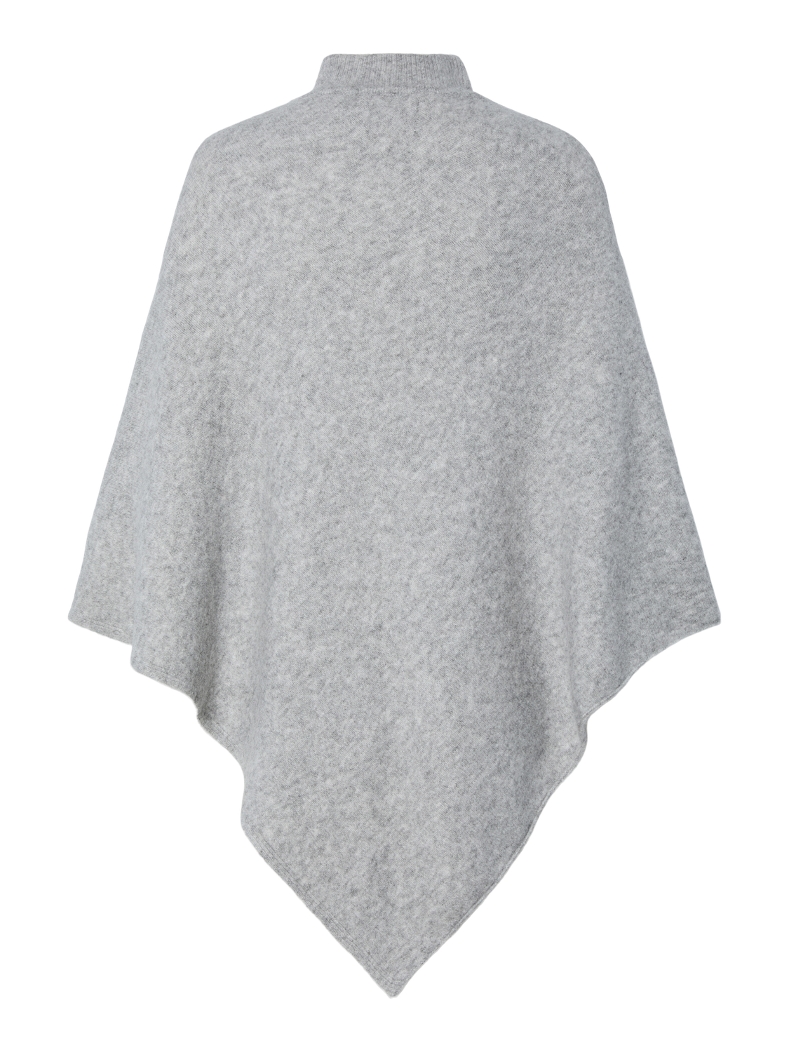 PIECES FORTUNA HIGH NECK PONCHO
