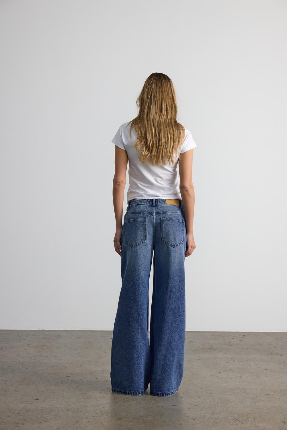 NOISY MAY KETTIE MW WIDE JEANS