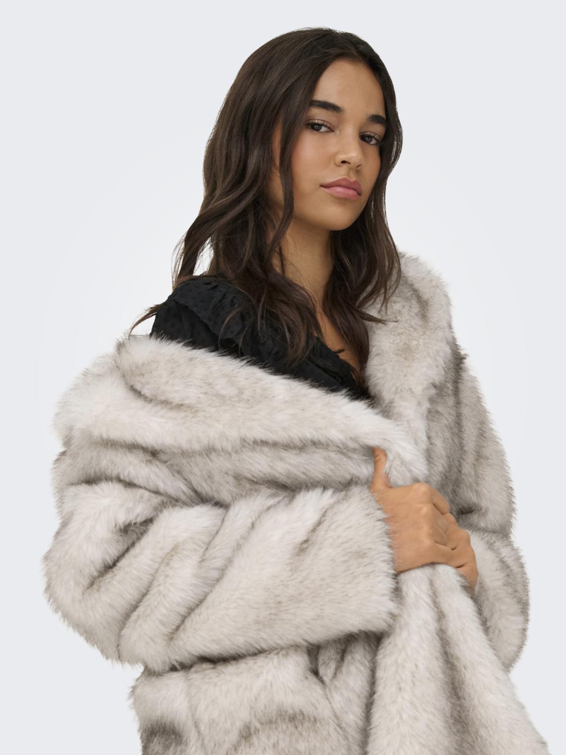ONLY DAWN LIFE FAUX FUR COAT