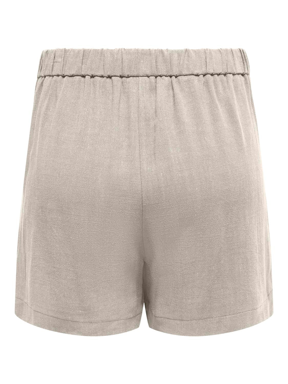 ONLY SIESTA HW SIMPLE LINEN BL SHORTS