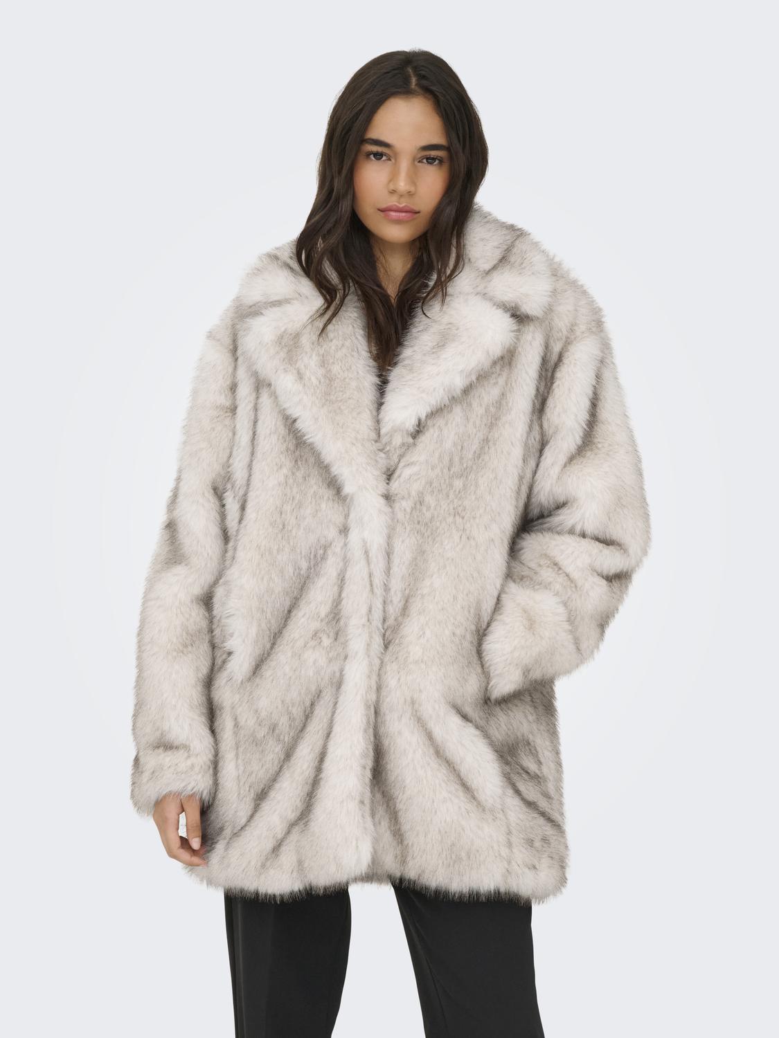ONLY DAWN LIFE FAUX FUR COAT
