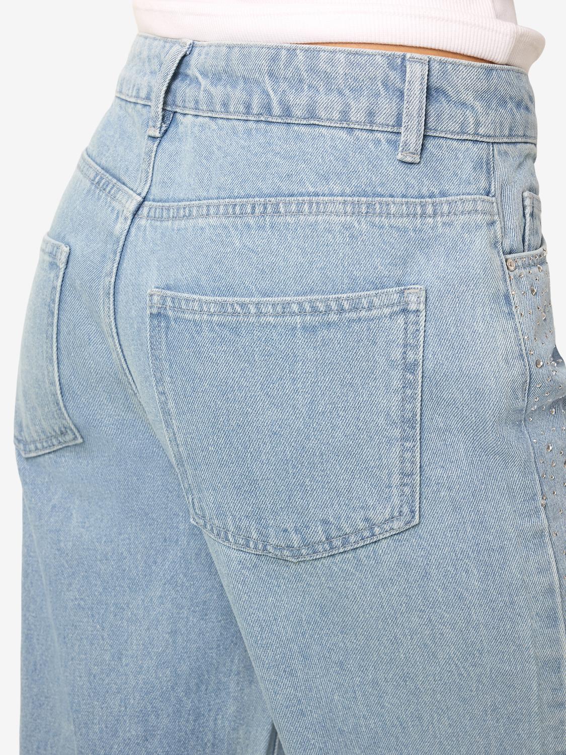 NOISY MAY JANNEL HW LOOSE JEANS