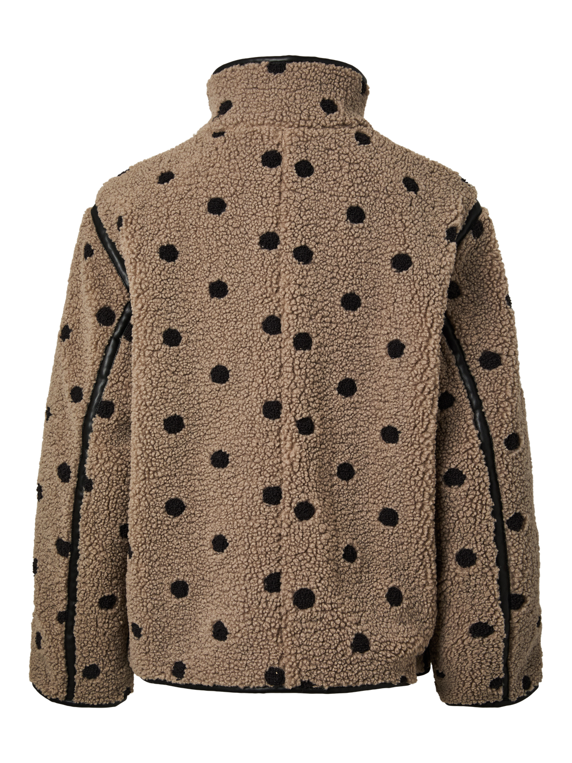 PIECES EDA TEDDY DOT JACKET