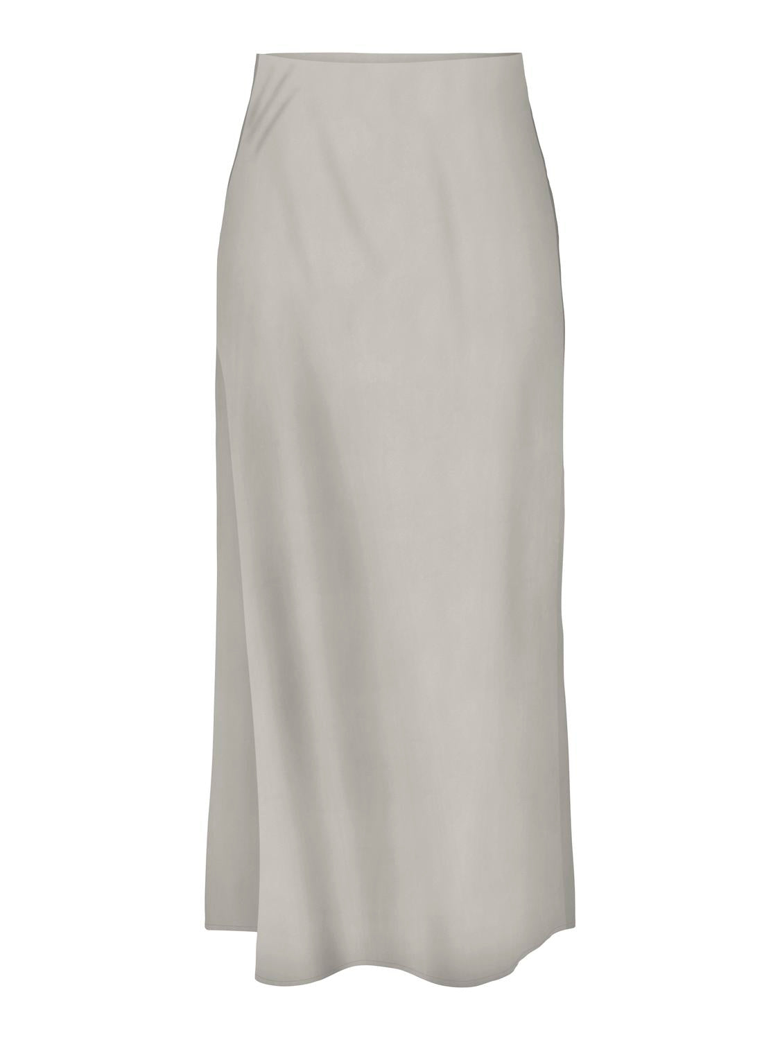 ONLY CHIGO ANKEL SATIN SKIRT - DOVE
