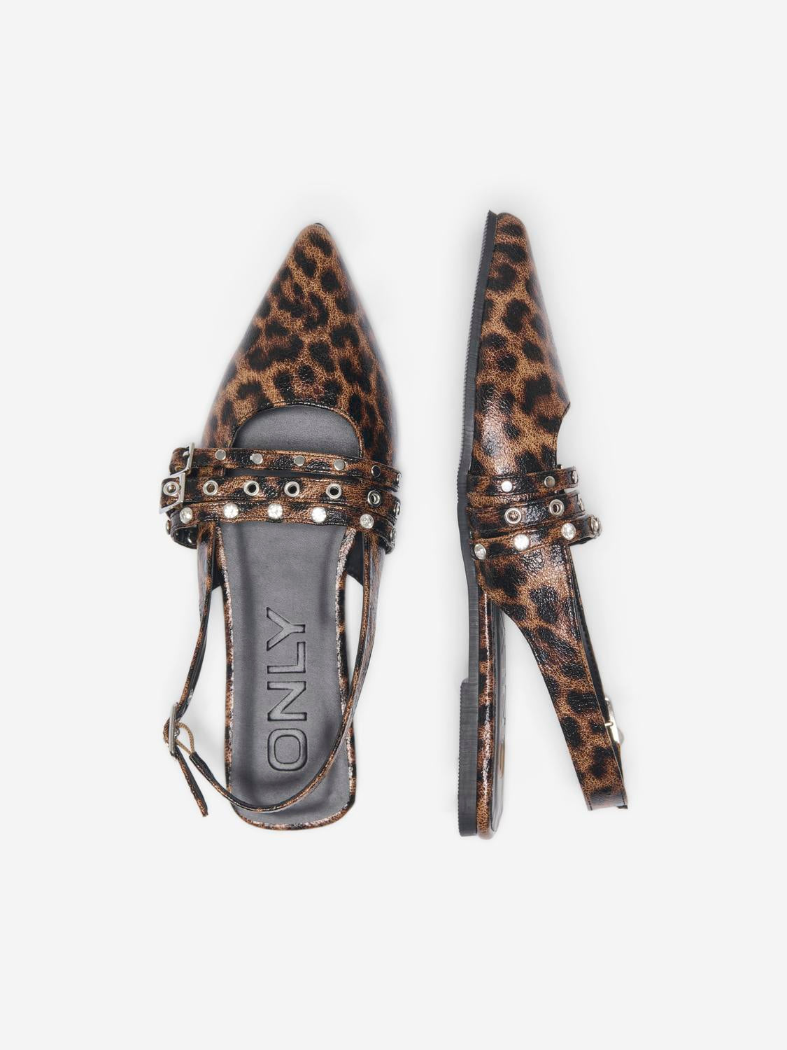 ONLY SHOES AURA-7 PU HARDWARE SLINGBACK BALLERIN