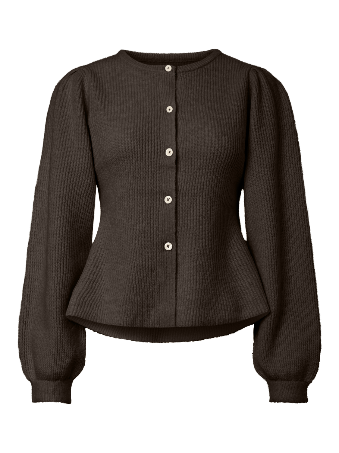 PIECES SILLY LS PUFF KNIT CARDIGAN