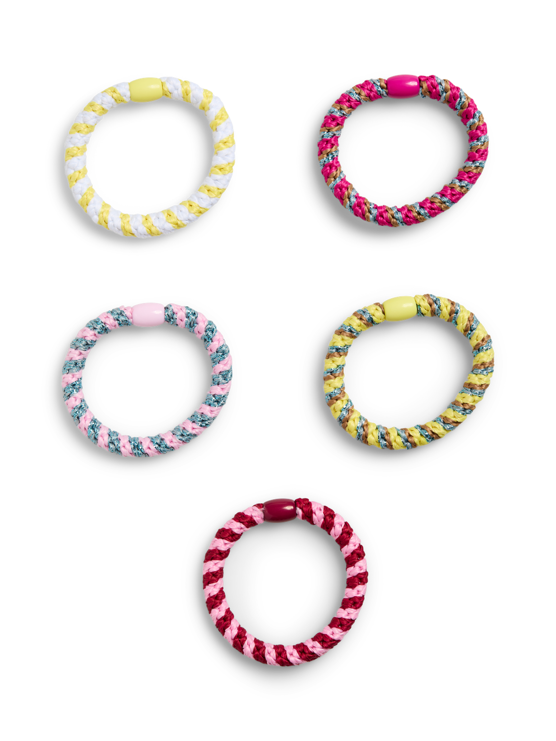 PIECES JASMINA HAIR ELASTIC 5-PACK