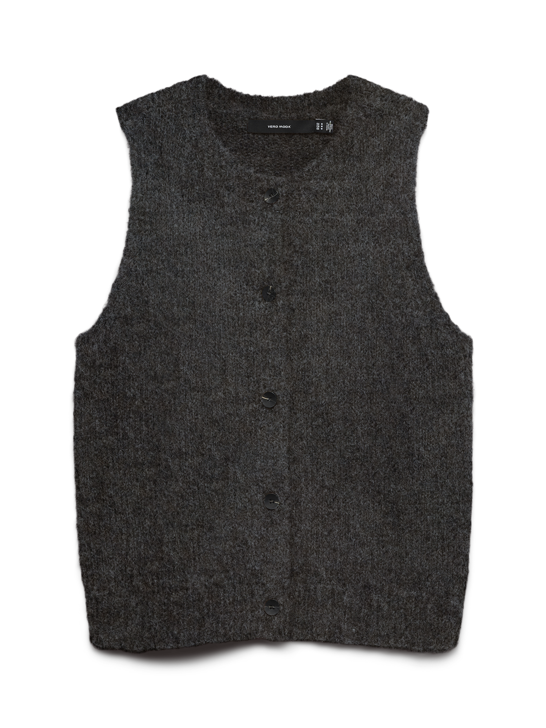 VERO MODA NOVAH SL O-NECK BUTTON VEST