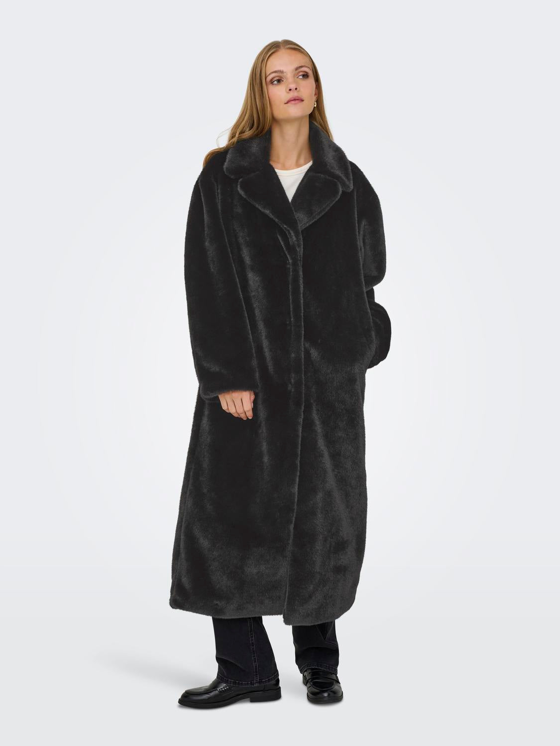 ONLY MEGHAN LIFE X-LONG FAUX FUR COAT