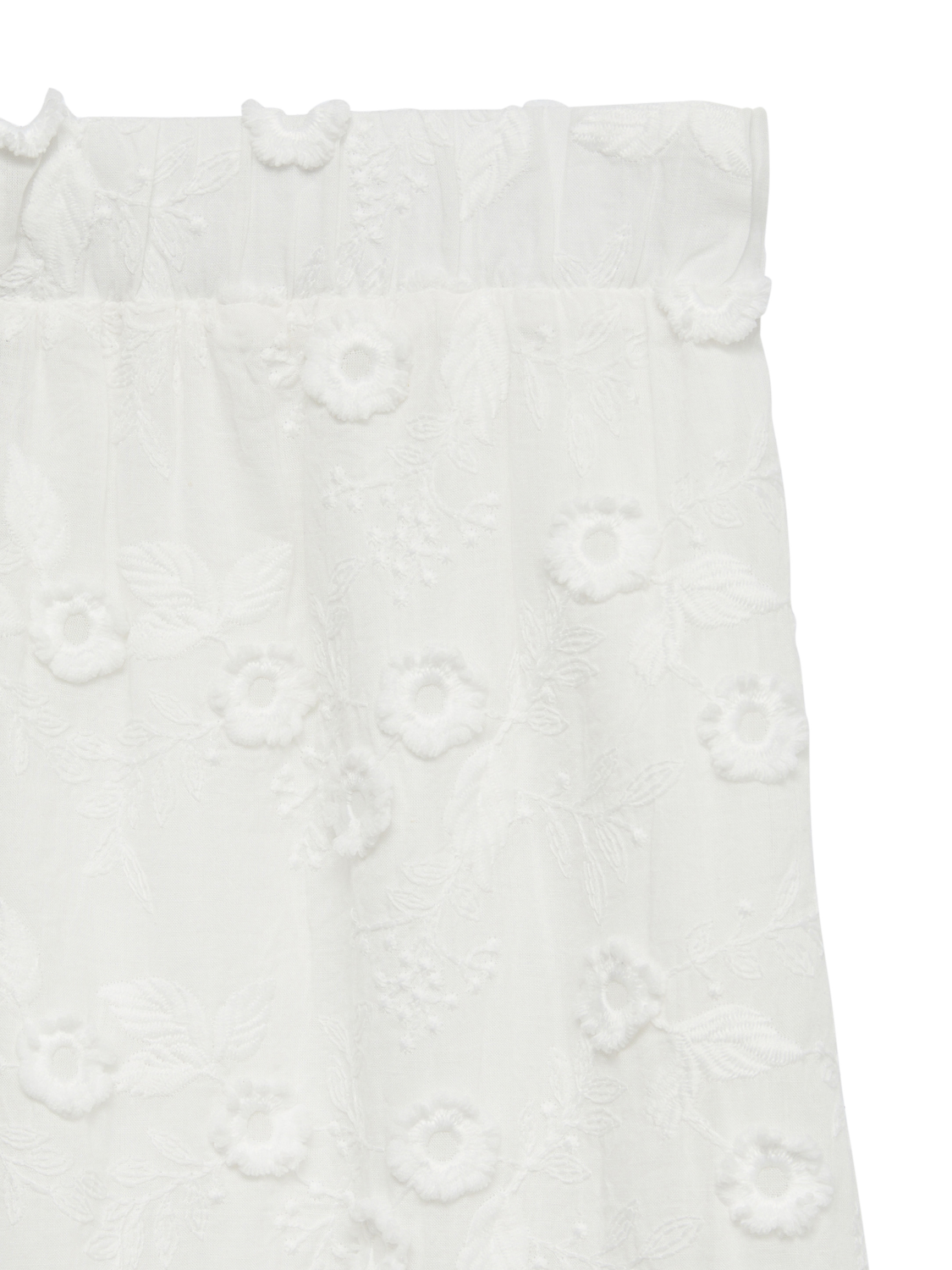 VERO MODA ELISA EMBROIDERY HW MAXI SKIRT