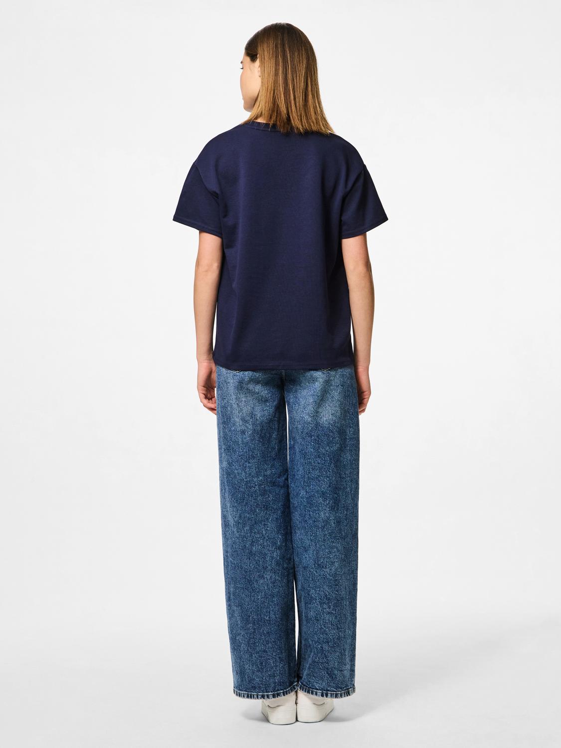 PIECES SKYLAR SS OVERSIZED TEE