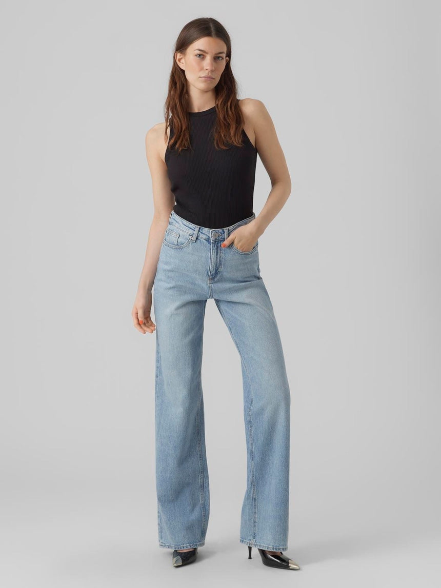VERO MODA TESSA HR WIDE JEANS
