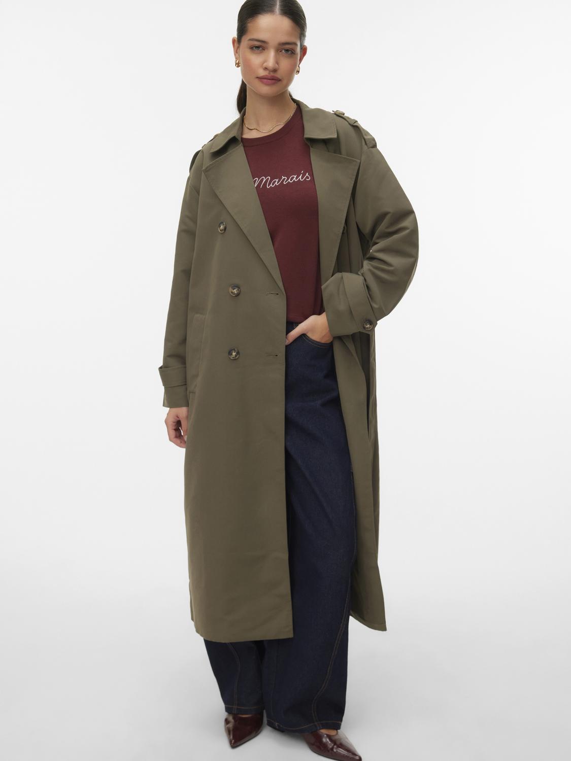 VERO MODA CHLOE LONG TRENCHCOAT