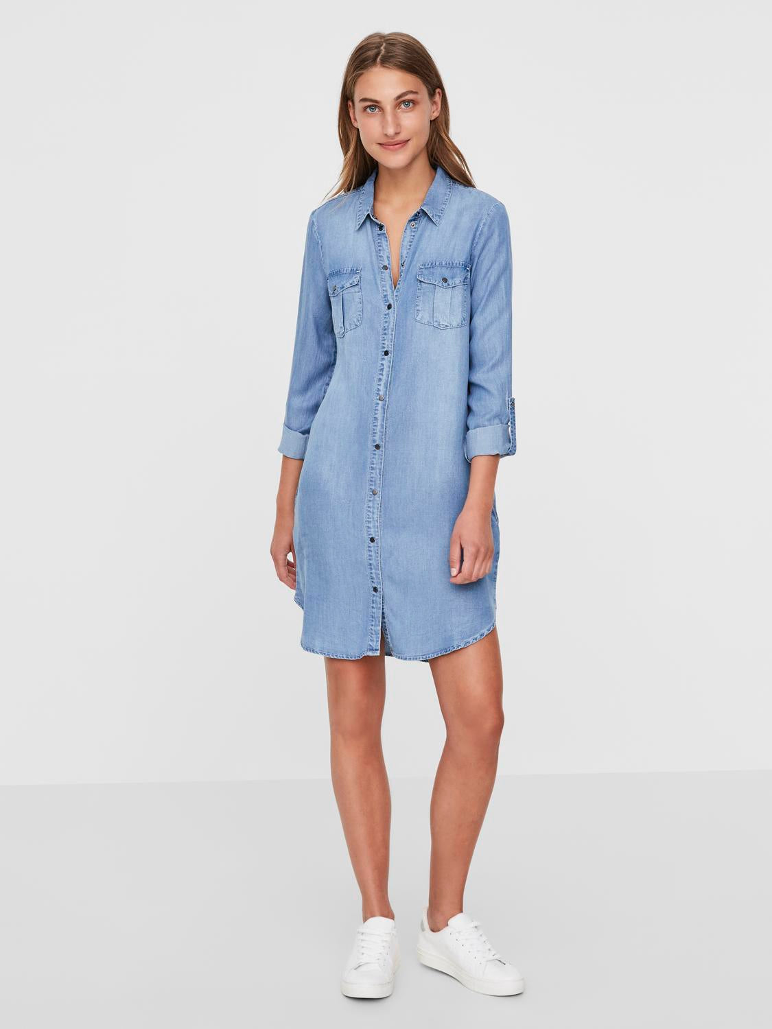 VERO MODA SIGGA LS SHORT DRESS