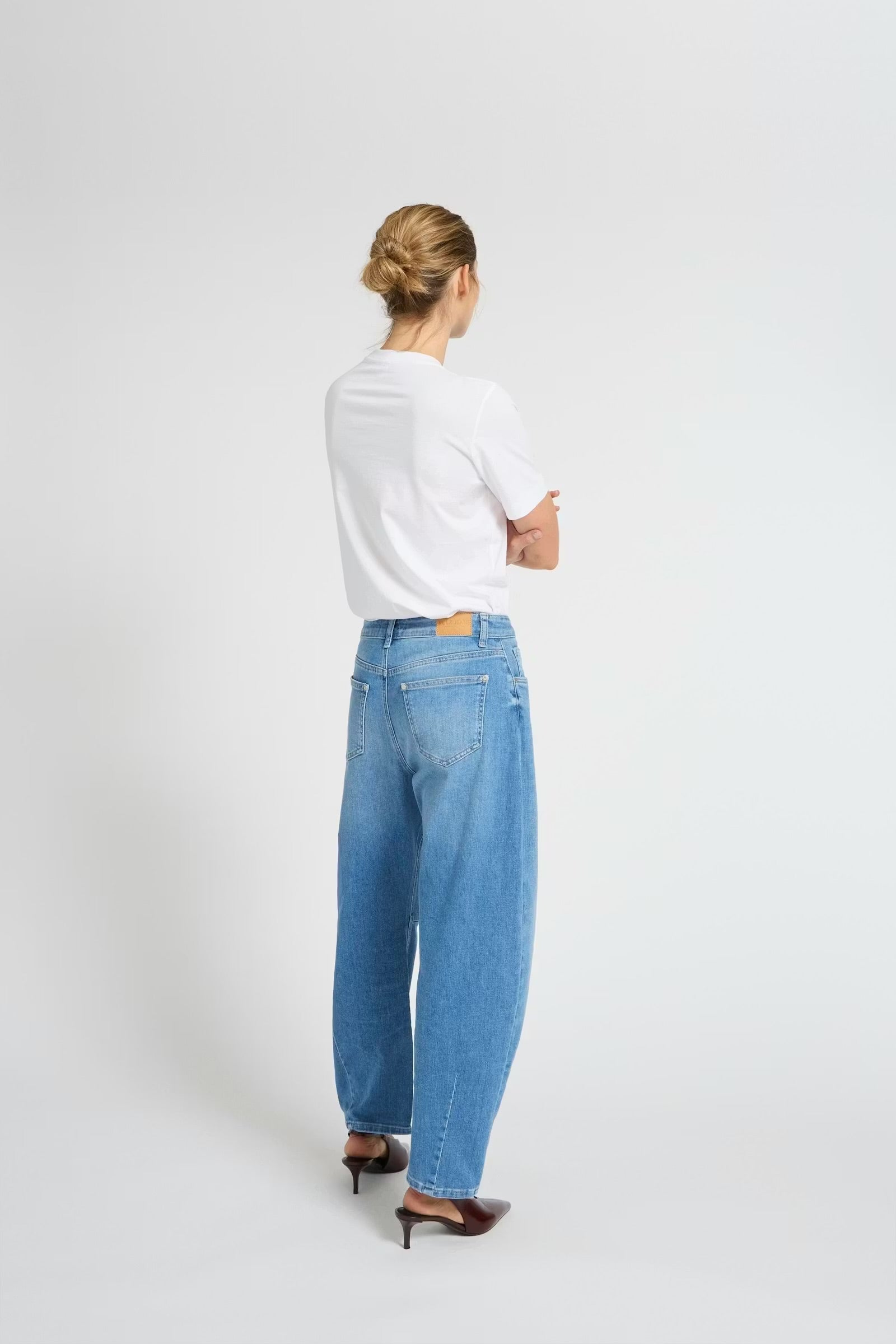 PULZ JEANS ANNI HW JEANS BARREL LEG