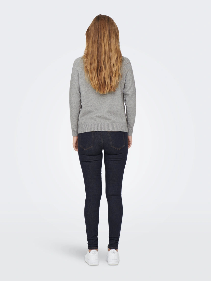 ONLY LESLEY KINGS L/S PULLOVER KNIT